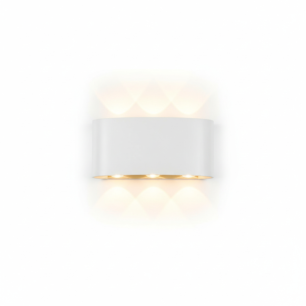 Modern Wall Sconce with Up Down LED Beams