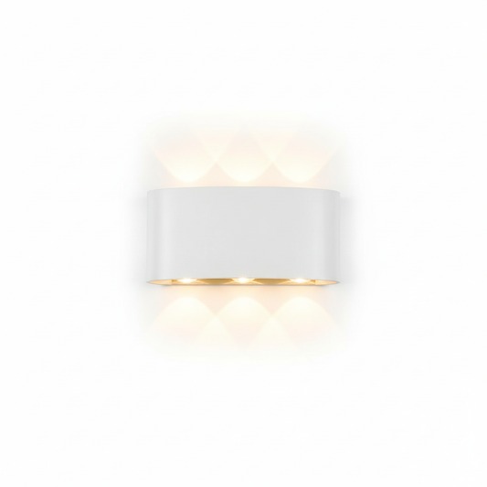 Modern Wall Sconce with Up Down LED Beams