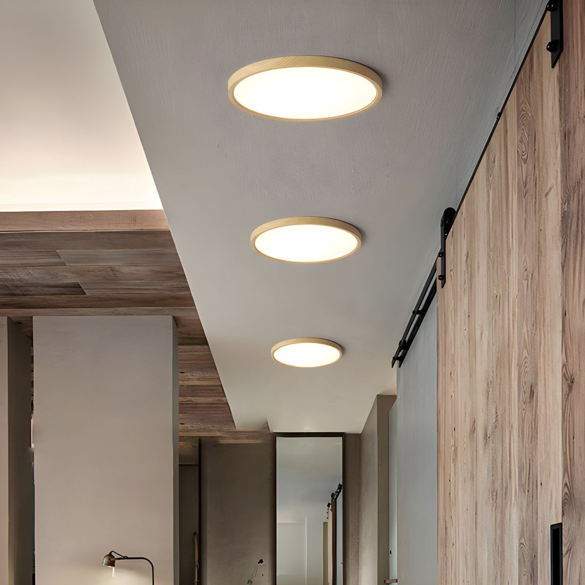 Modern LED Ceiling Light with Acrylic Shade | Luminexy
