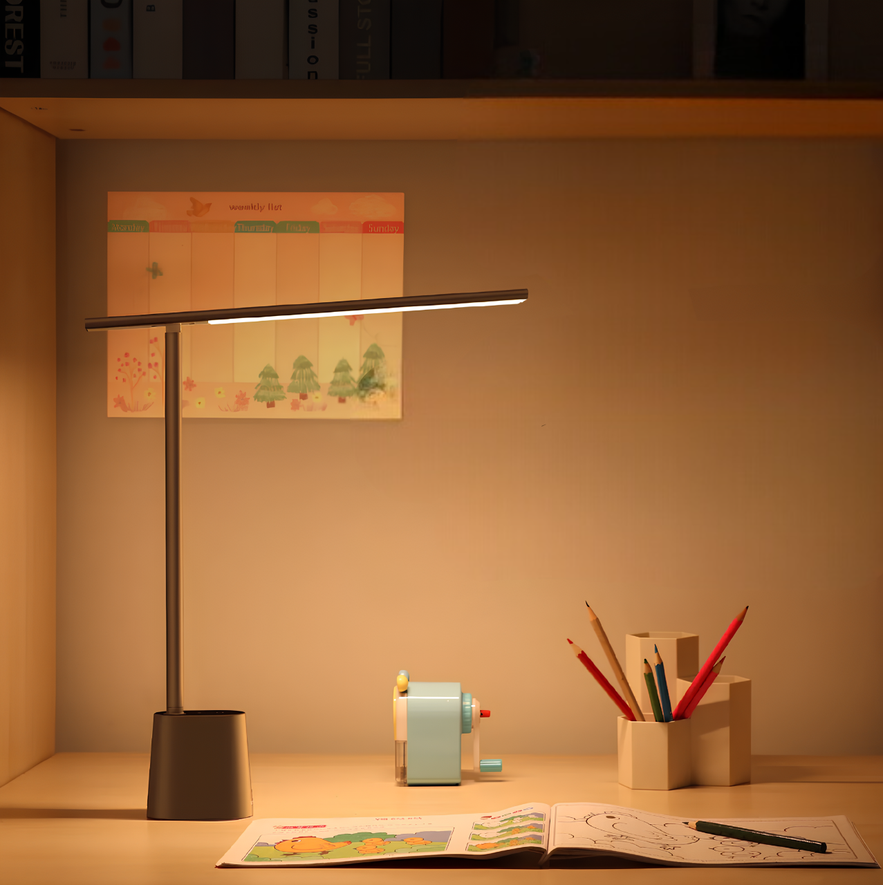 Moderne LED-Schreibtischlampe Schwarz – Elegante Beleuchtung Für Jeden Raum 4