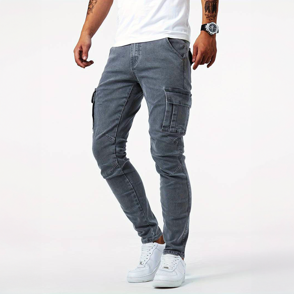 Moderne cargobroek voor heren – Slim Fit & comfortabele broek voor elke dag