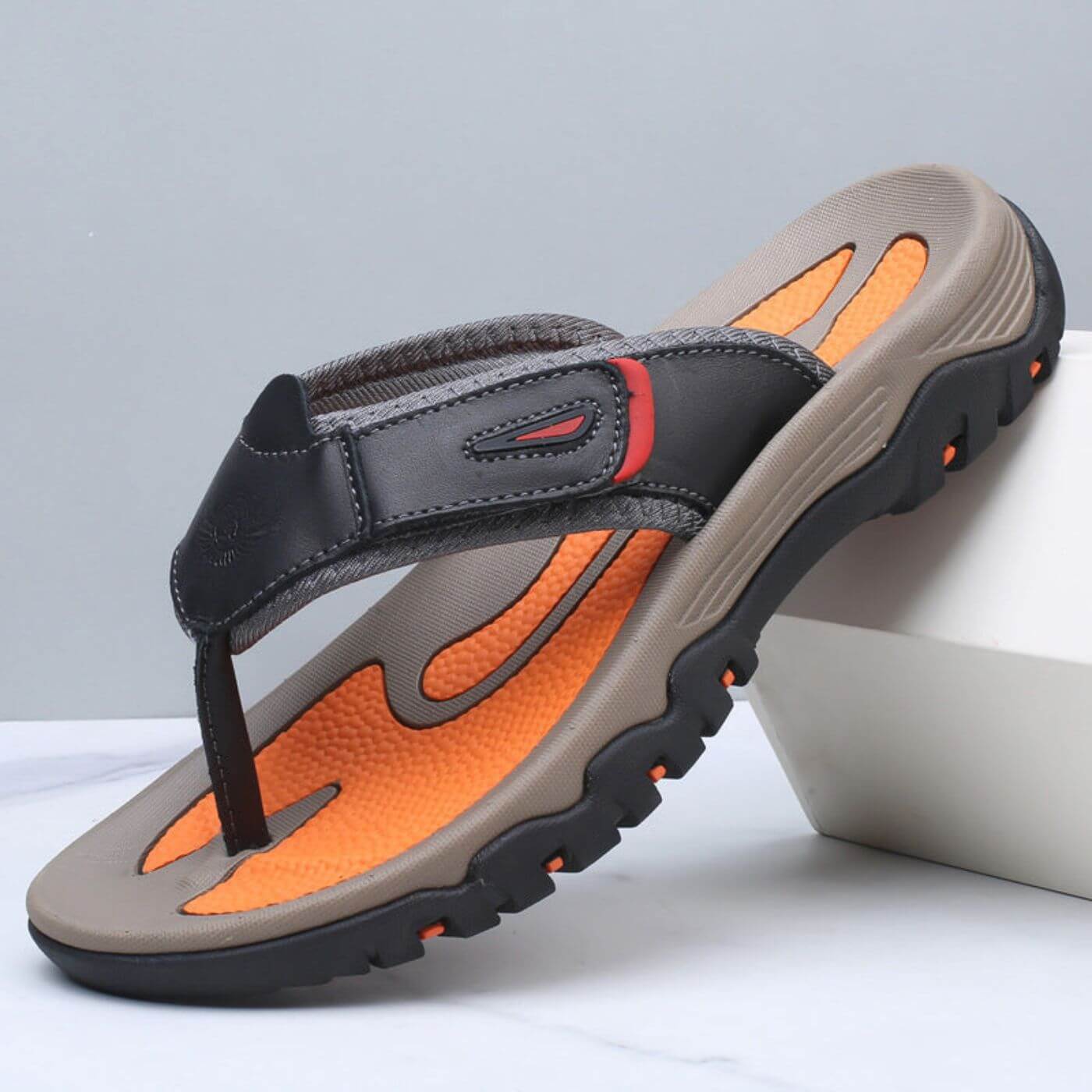 Morten | Premium ergonomiske sandaler i skinn
