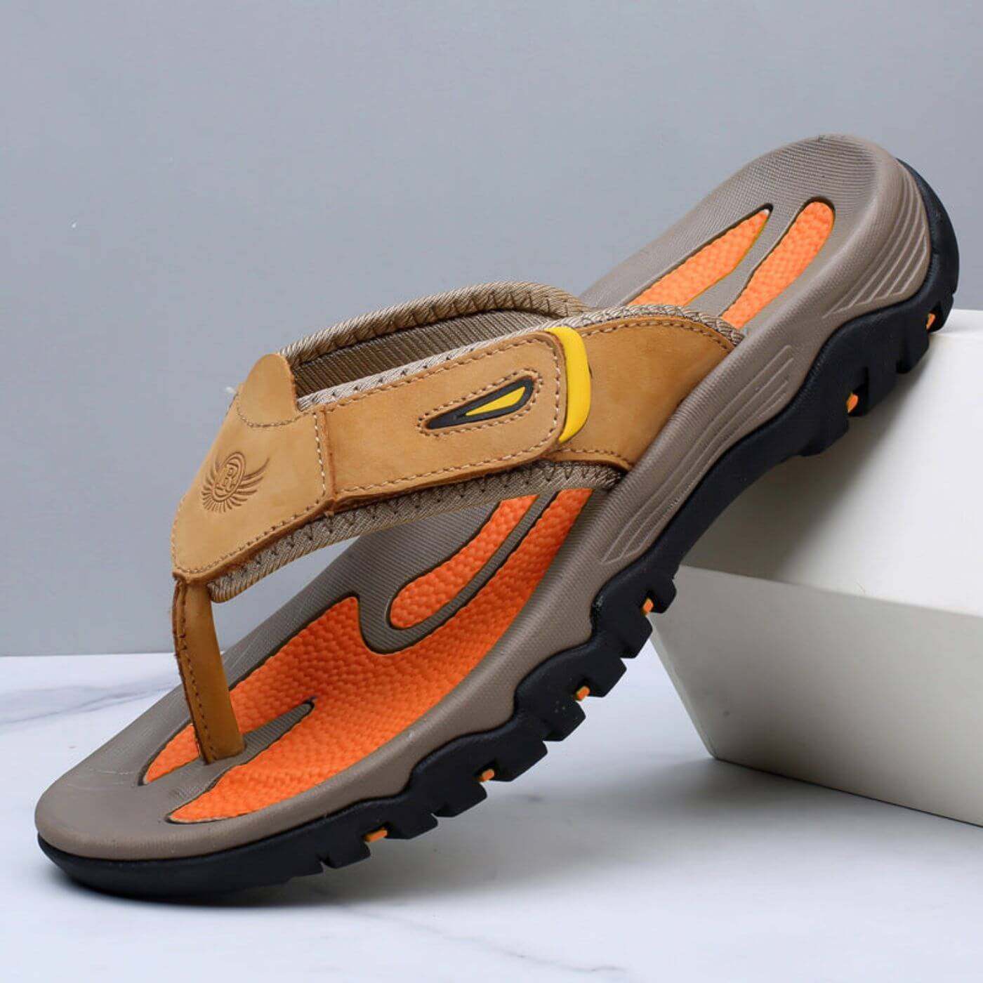 Morten | Premium ergonomiske sandaler i skinn
