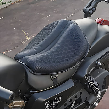 MEELANO Motorcykel Gel Sædepude Til Langdistanceture Kronbladsformede Design Åndbar Default