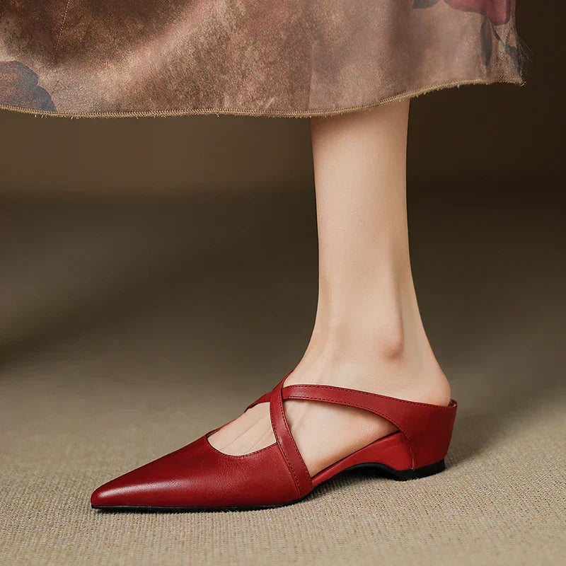 Mules Donna | Cinturino Incrociato & Design a Punta Chic