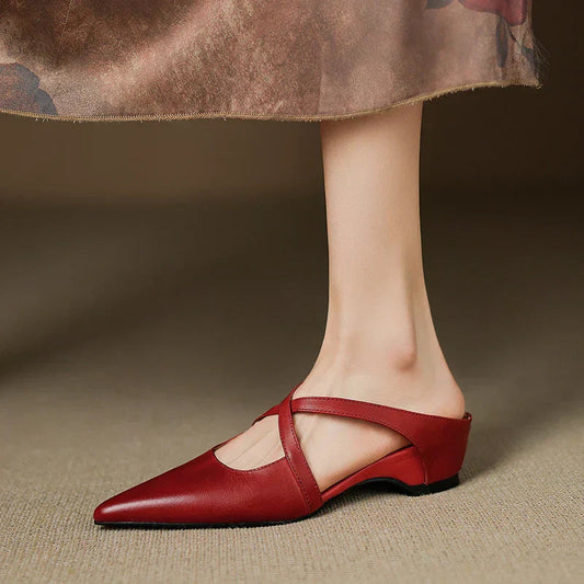 Mules Donna | Cinturino Incrociato & Design a Punta Chic