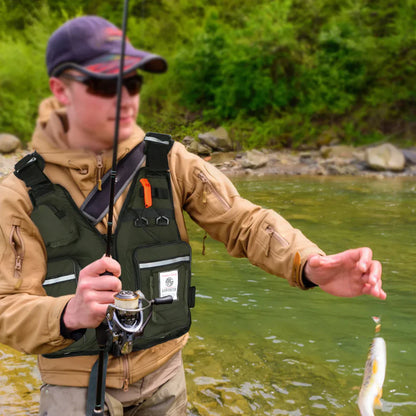 Multi-Use Fishing Vest - Storage Pockets