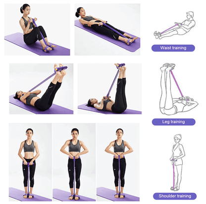 Multi-functionele Tension Rope | Weerstandsband voor full-body workouts 8