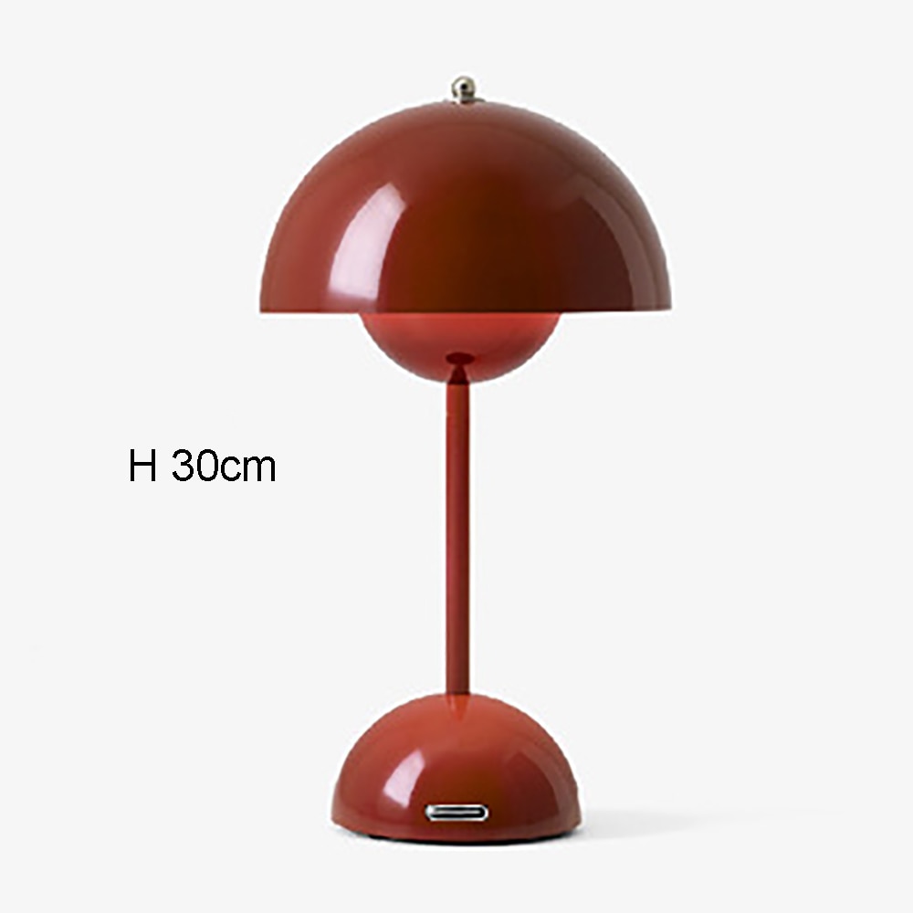 Mushroom LED Tafellamp Oplaadbaar Touch Nachtlamp Sfeerverlichting Slaapkamer Design Lamp