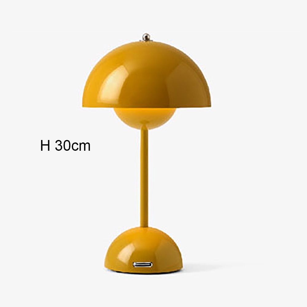 Mushroom LED Tafellamp Oplaadbaar Touch Nachtlamp Sfeerverlichting Slaapkamer Design Lamp