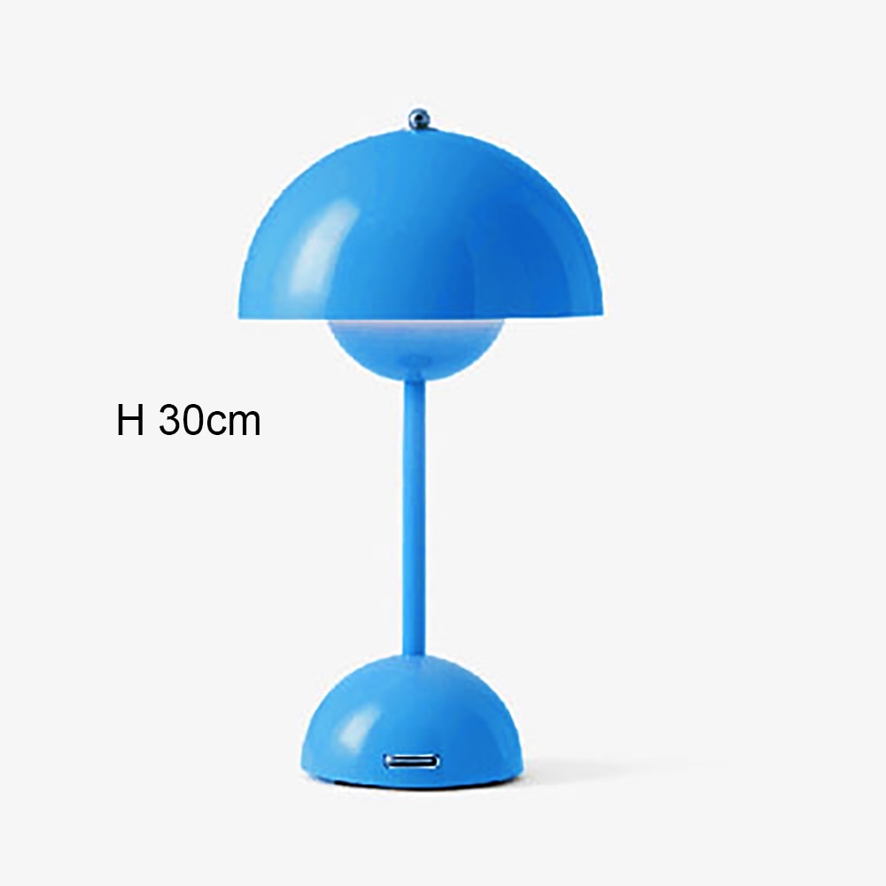 Mushroom LED Tafellamp Oplaadbaar Touch Nachtlamp Sfeerverlichting Slaapkamer Design Lamp