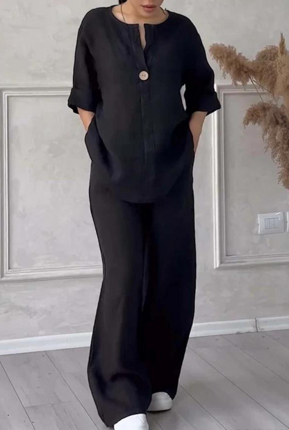 Myra Brown™ 2 pieces of casual summer ensemble