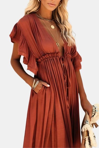 Myra - Light Flowing Beach Summer Dress