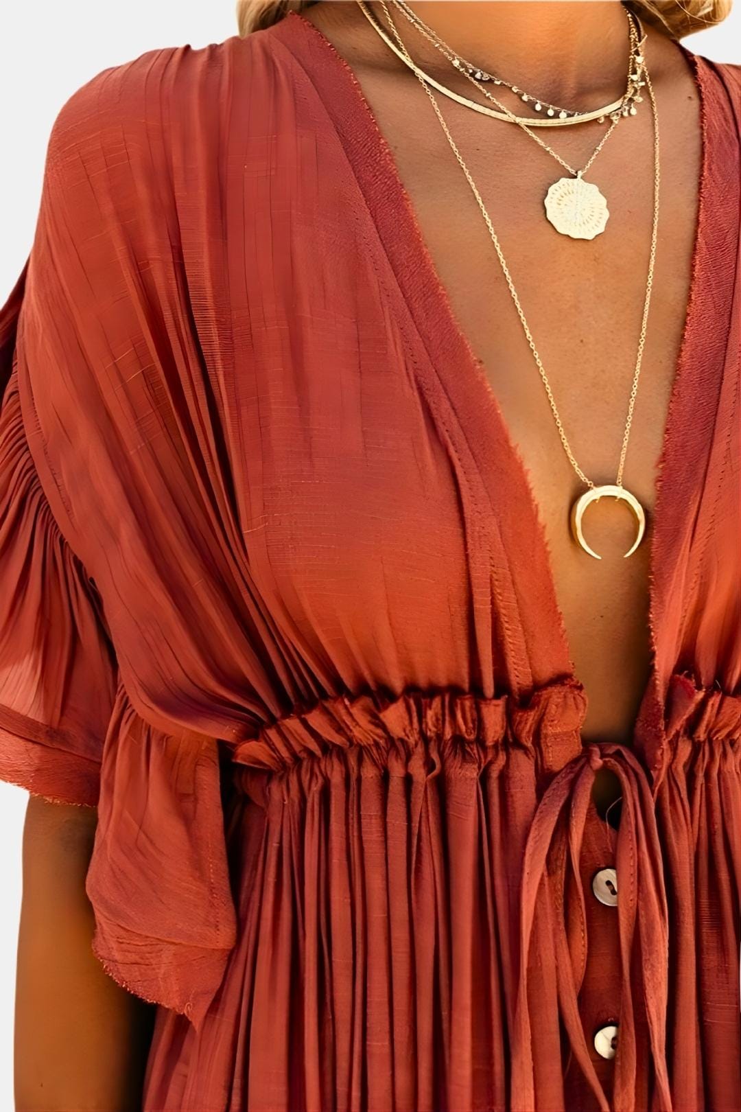 Myra - Light Flowing Beach Summer Dress