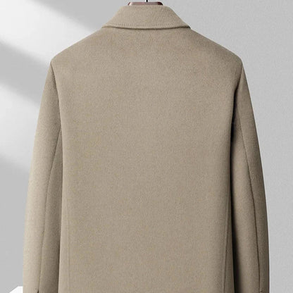 Chaqueta de Mezcla de Lana para Hombre | Diseño Clásico Elegante