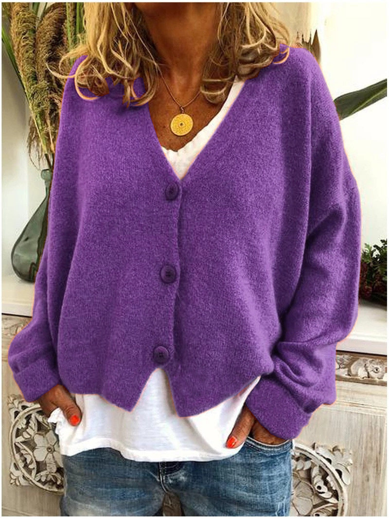 Elisa – Women’s Classic Knit Cardigan
