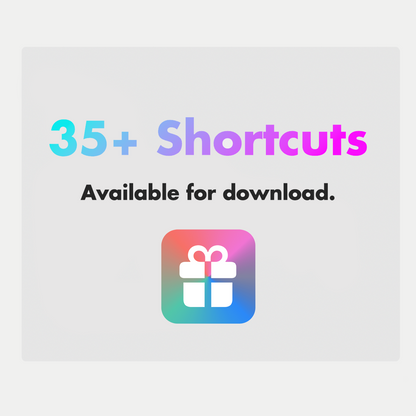 Shortcuts Library (iOS)