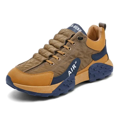 Men’s Chunky Sneakers Textured Sole Panelled Street Design