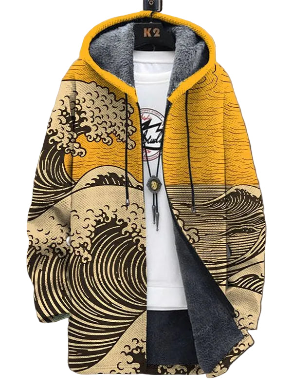 Nicolás | Unisex-Kapuzenjacke, inspiriert von luxuriöser Kunst