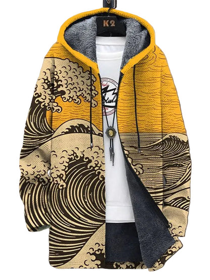 Nicolás | Unisex-Kapuzenjacke, inspiriert von luxuriöser Kunst