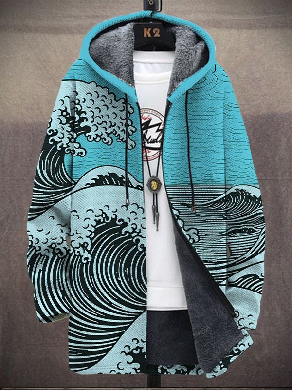 Nicolás | Unisex-Kapuzenjacke, inspiriert von luxuriöser Kunst