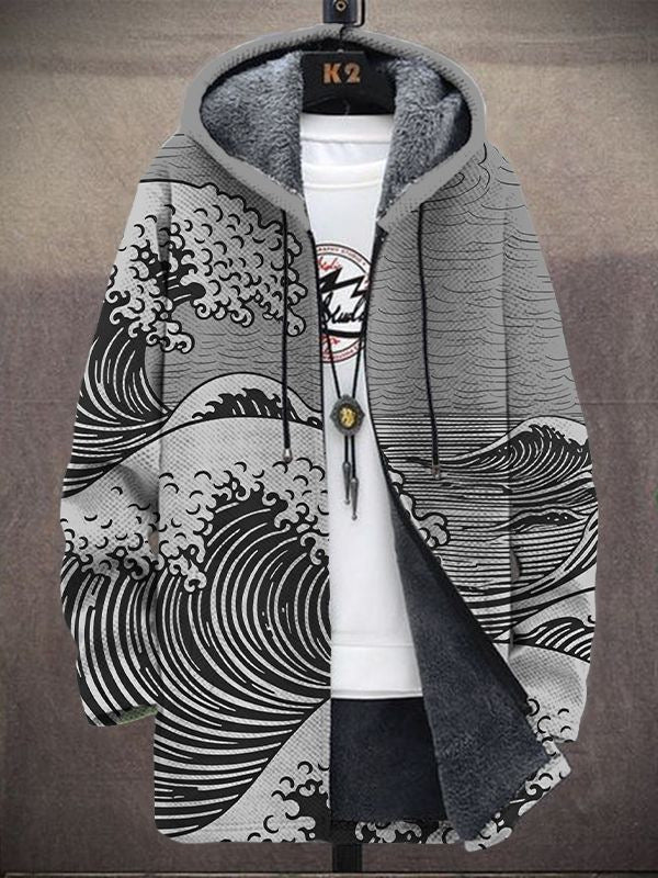 Nicolás | Unisex-Kapuzenjacke, inspiriert von luxuriöser Kunst
