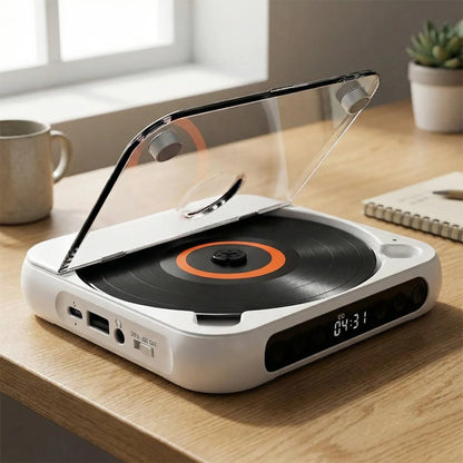 Navando | Compacte Draagbare Cd-Speler Met Bluetooth