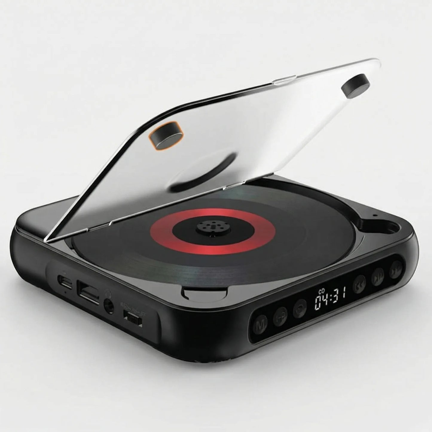 Navando | Compacte Draagbare Cd-Speler Met Bluetooth