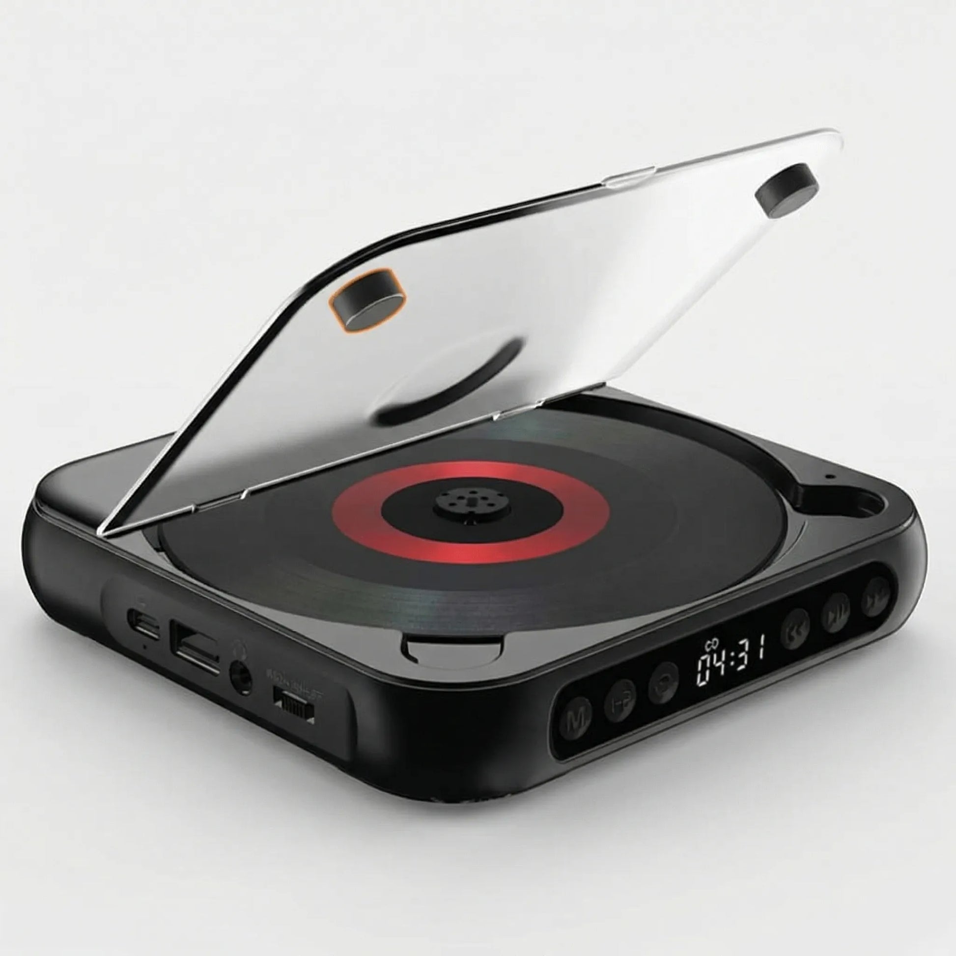 Navando | Compacte Draagbare Cd-Speler Met Bluetooth