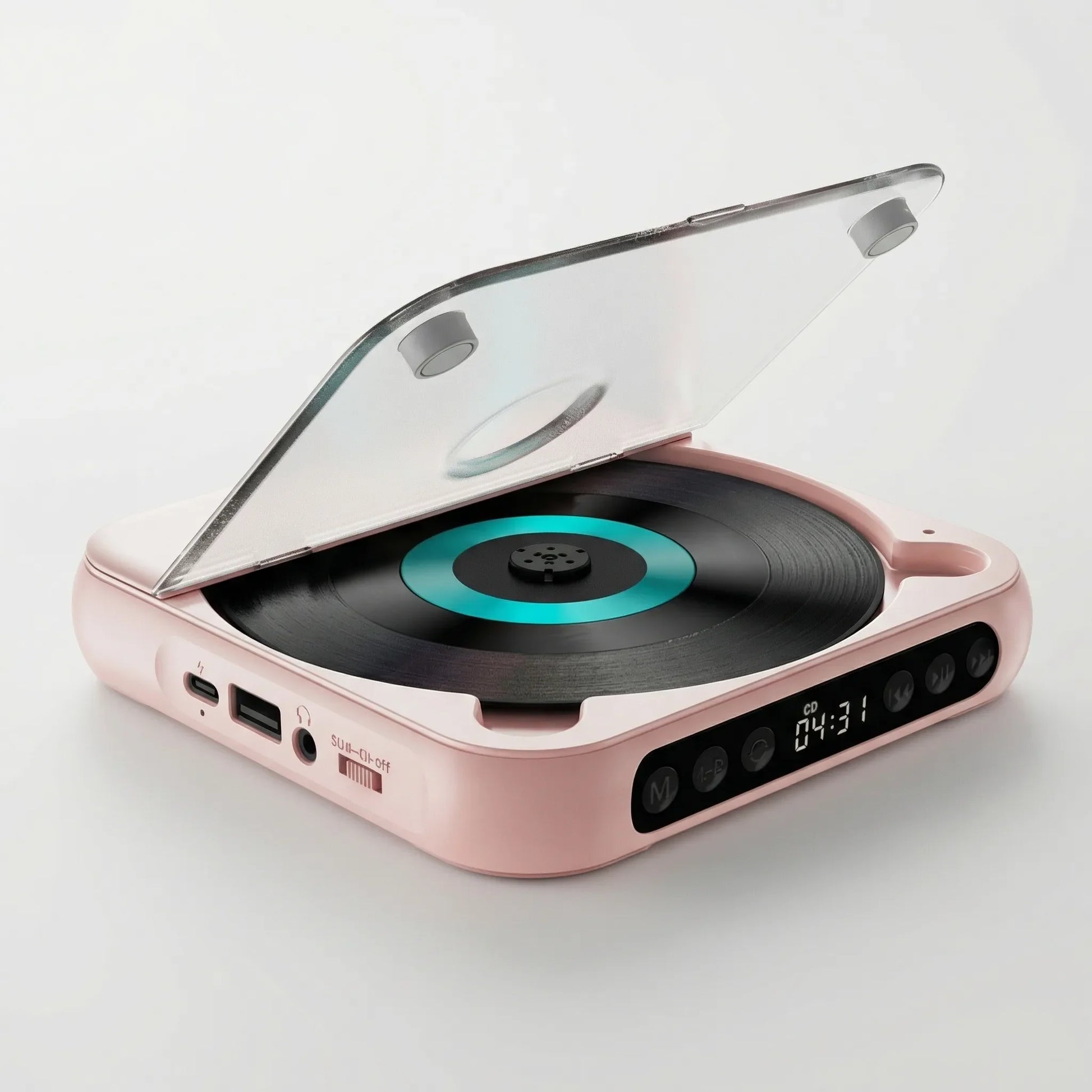 Navando | Compacte Draagbare Cd-Speler Met Bluetooth