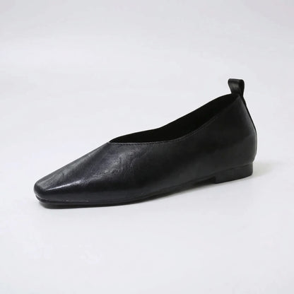 Navando | Elegante Loafer Met Vierkante Neus