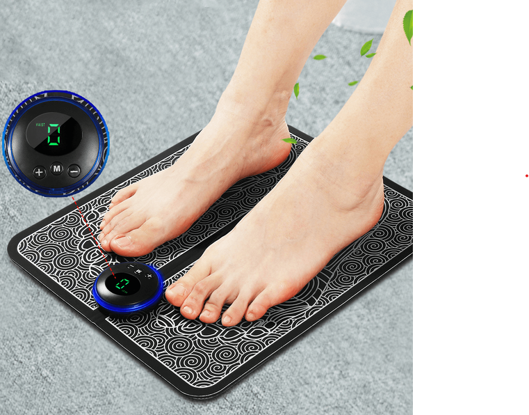 Navando | Elektrische EMS Voetmassagemat Met Afstandsbediening