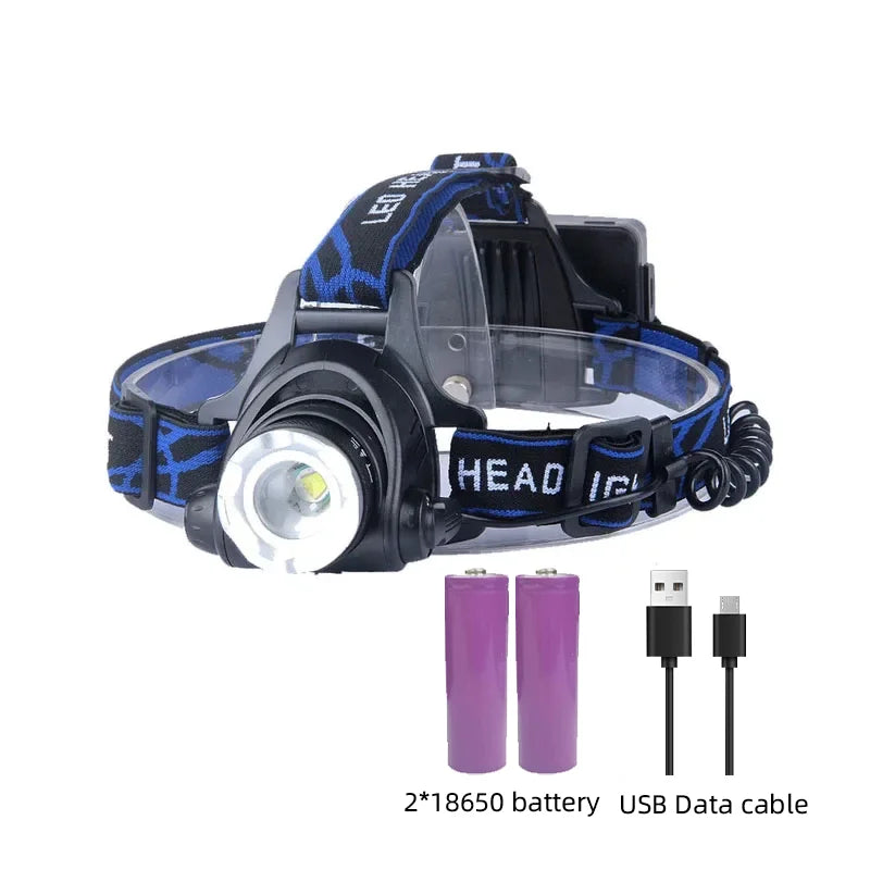 Navando | Verstelbare LED-Hoofdlamp Voor Buitenactiviteiten