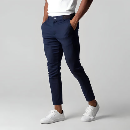 Chinos hombre elásticos elegantes cómodos – estilo moderno versátil diario