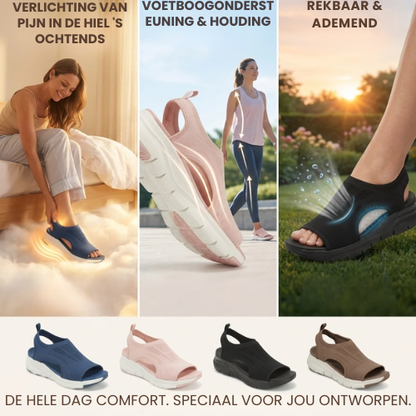 Orthopädische Sandalen für Damen mit breiter Passform