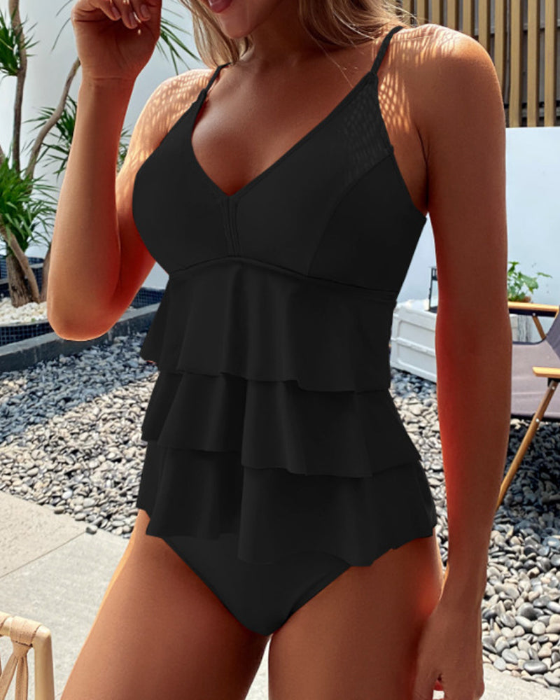 Coralia - Elegante Corrigerende Badpak met Buikcontrole