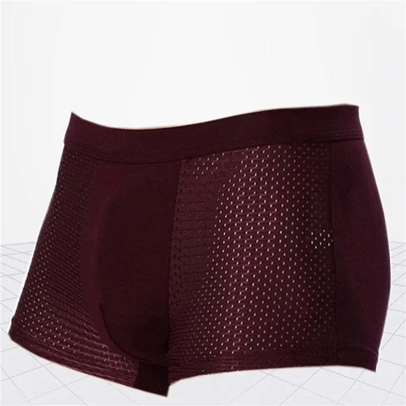 JEF - Bamboe Mesh Boxer Shorts + GRATIS 2 paar Bamboe Sokken [TIJDELIJKE AANBIEDING]