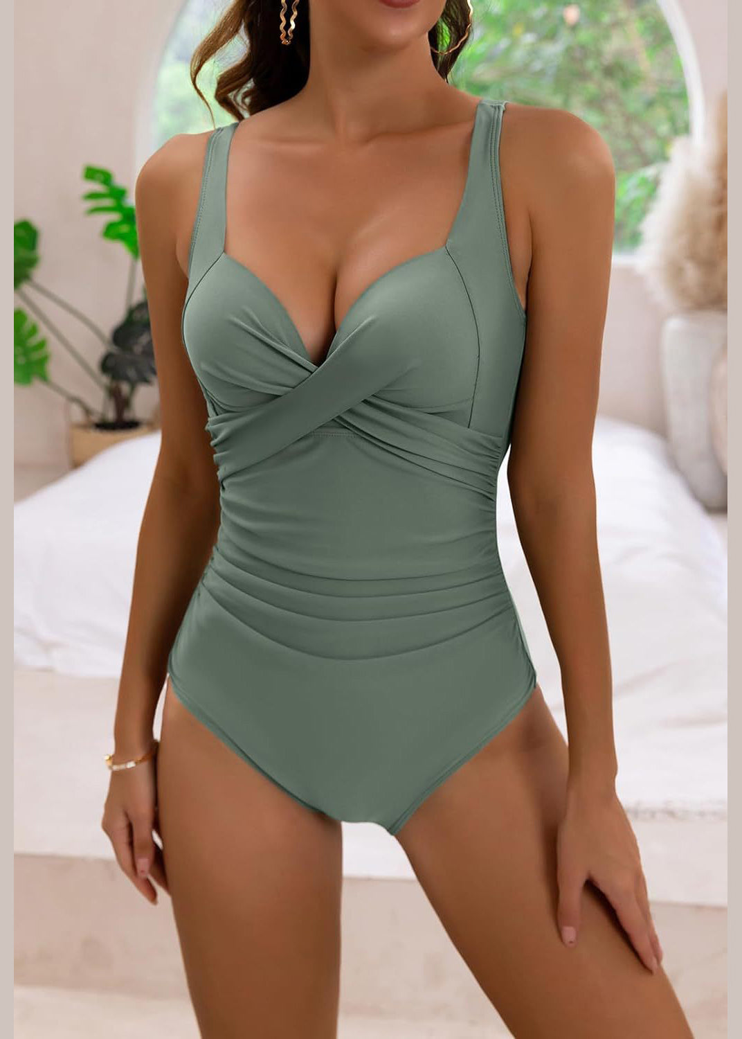 The Serenity Wrap Swimsuit