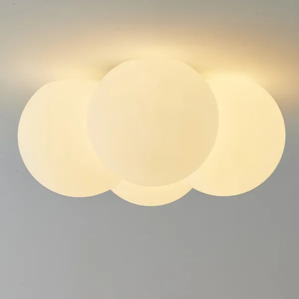 NimbusGlow | Serene Modern LED Flush Mount Ceiling Light Fixture 0