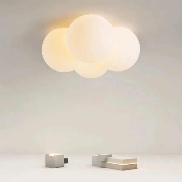 NimbusGlow | Serene Modern LED Flush Mount Ceiling Light Fixture 1