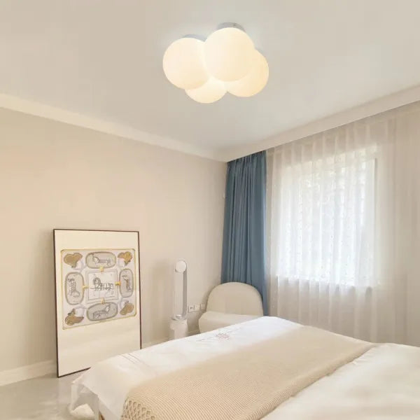 NimbusGlow | Serene Modern LED Flush Mount Ceiling Light Fixture 4