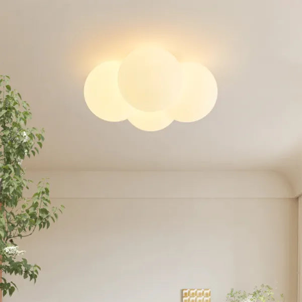 NimbusGlow | Serene Modern LED Flush Mount Ceiling Light Fixture 6