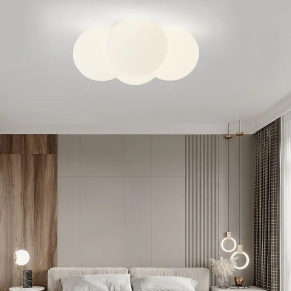 NimbusGlow | Serene Modern LED Flush Mount Ceiling Light Fixture 7