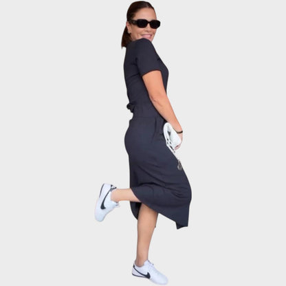 Aria | Elegant Top with V-Neck and Skirt