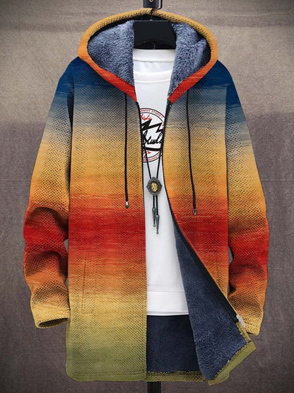 Noora | Unisex-Kapuzenjacke, inspiriert von luxuriöser Kunst