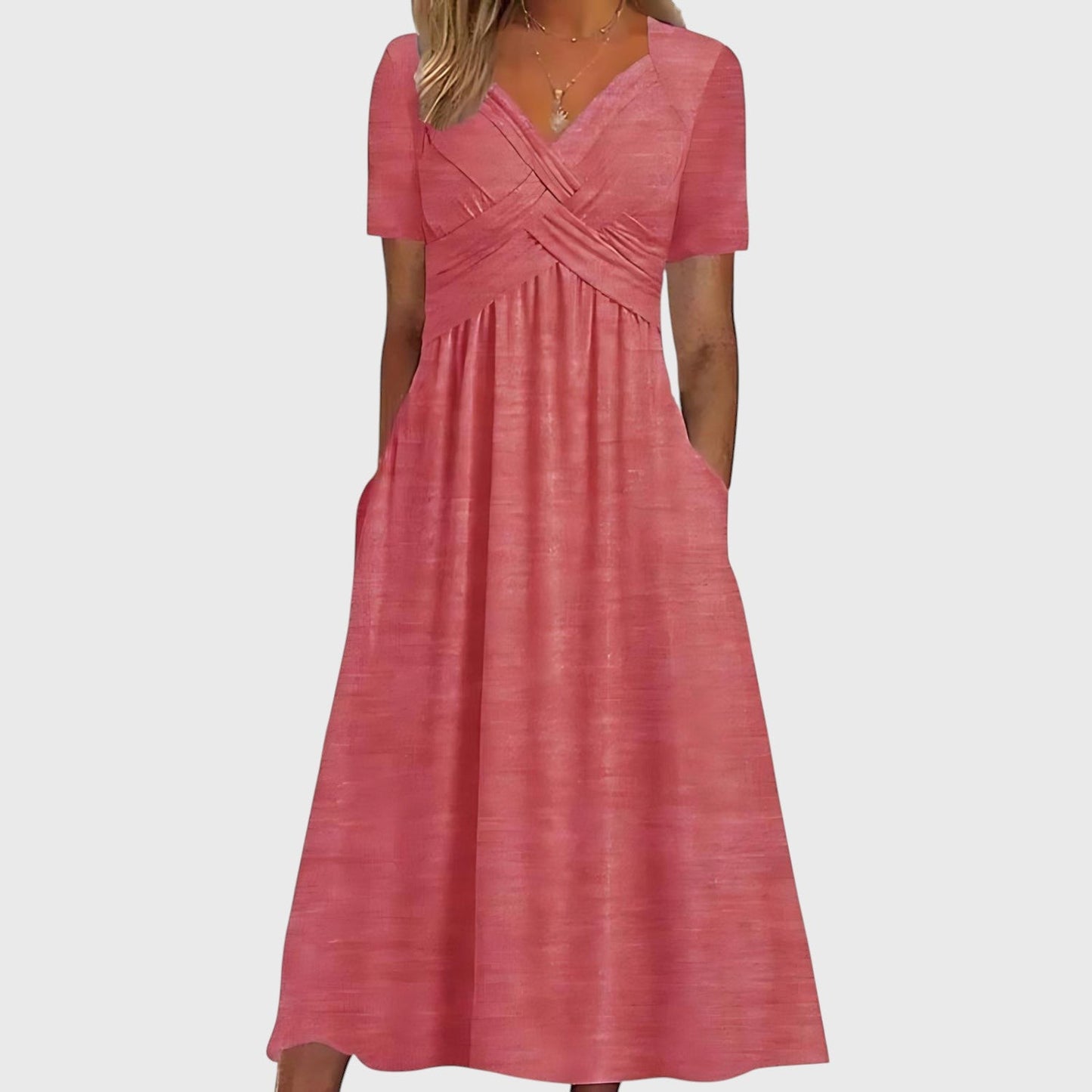 Isadora | Elegantna a-line midi haljina