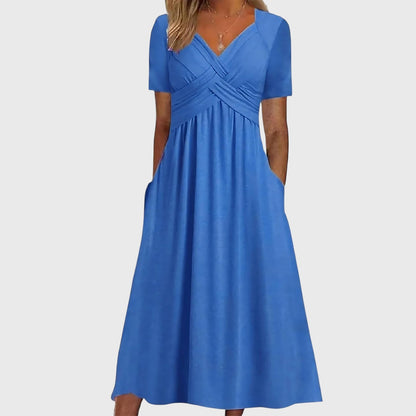 Isadora | Elegantna a-line midi haljina