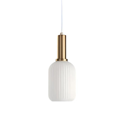 Nordic Retro Glass Pendant Light for Modern Interiors | Luvetis