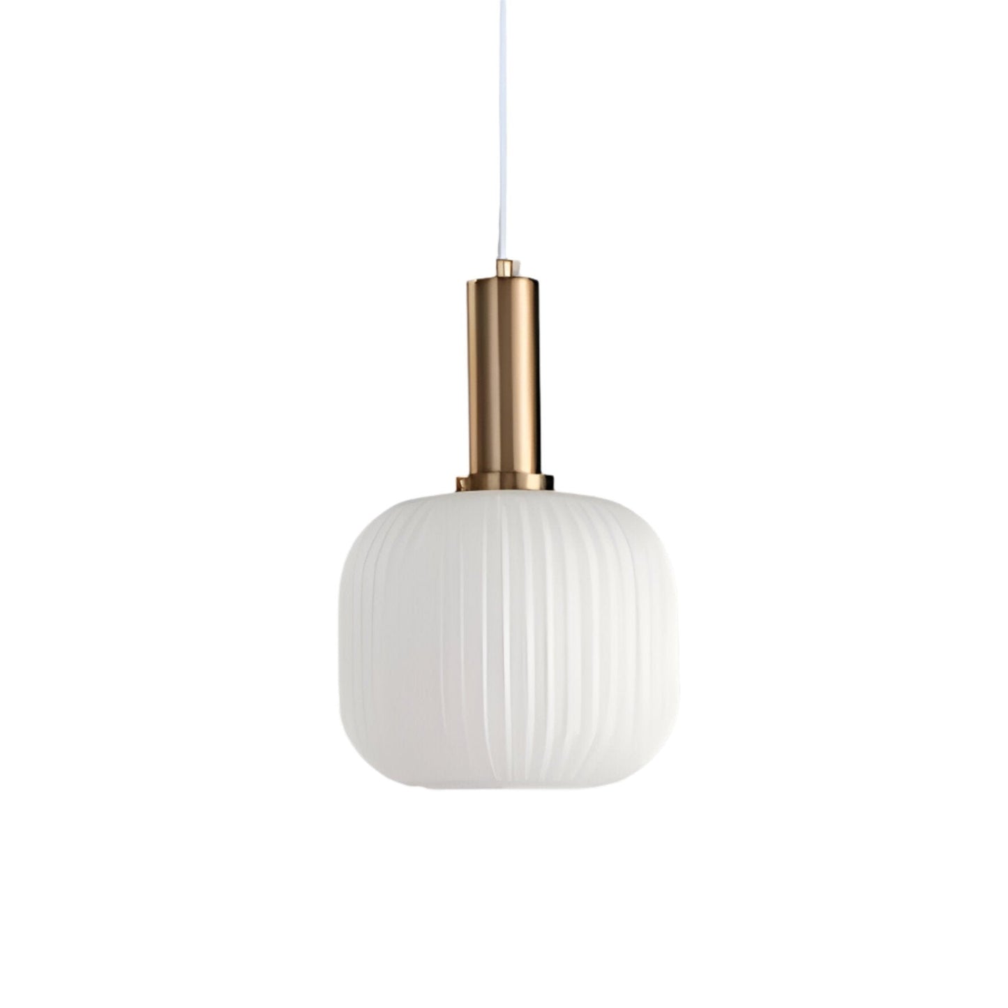 Nordic Retro Glass Pendant Light for Modern Interiors | Luvetis
