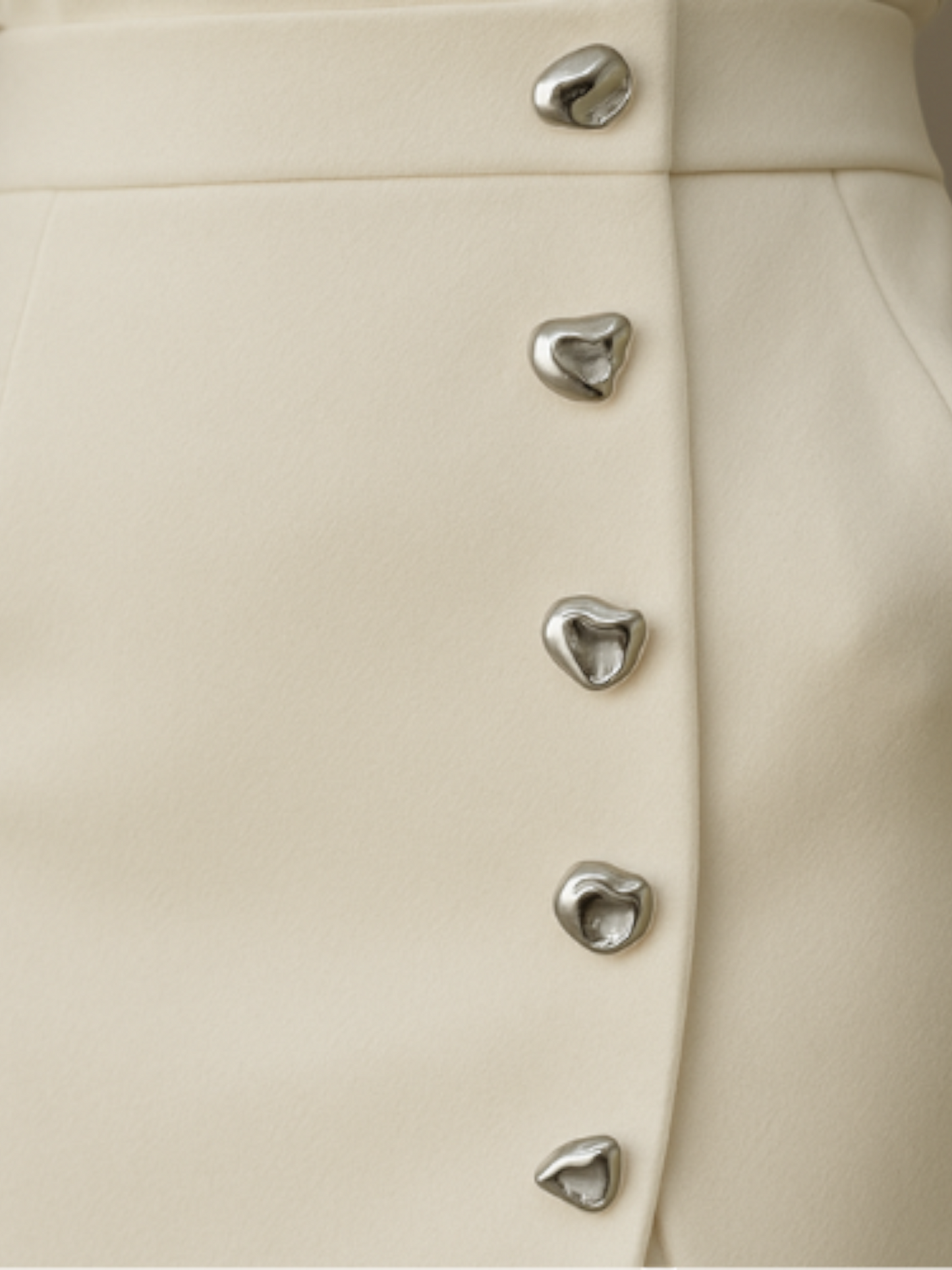 Midi dress with a button-down front and a side slit, designed for women. 8